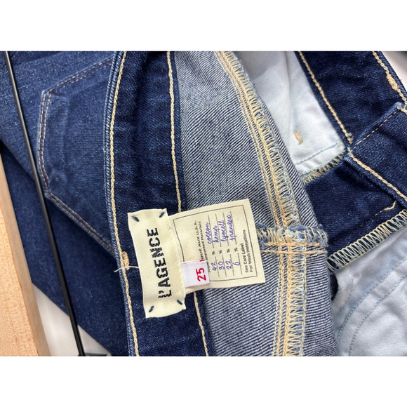 NWOT Women's L'AGENCE Jeans, Size 25, Blue - Picture 3 of 4